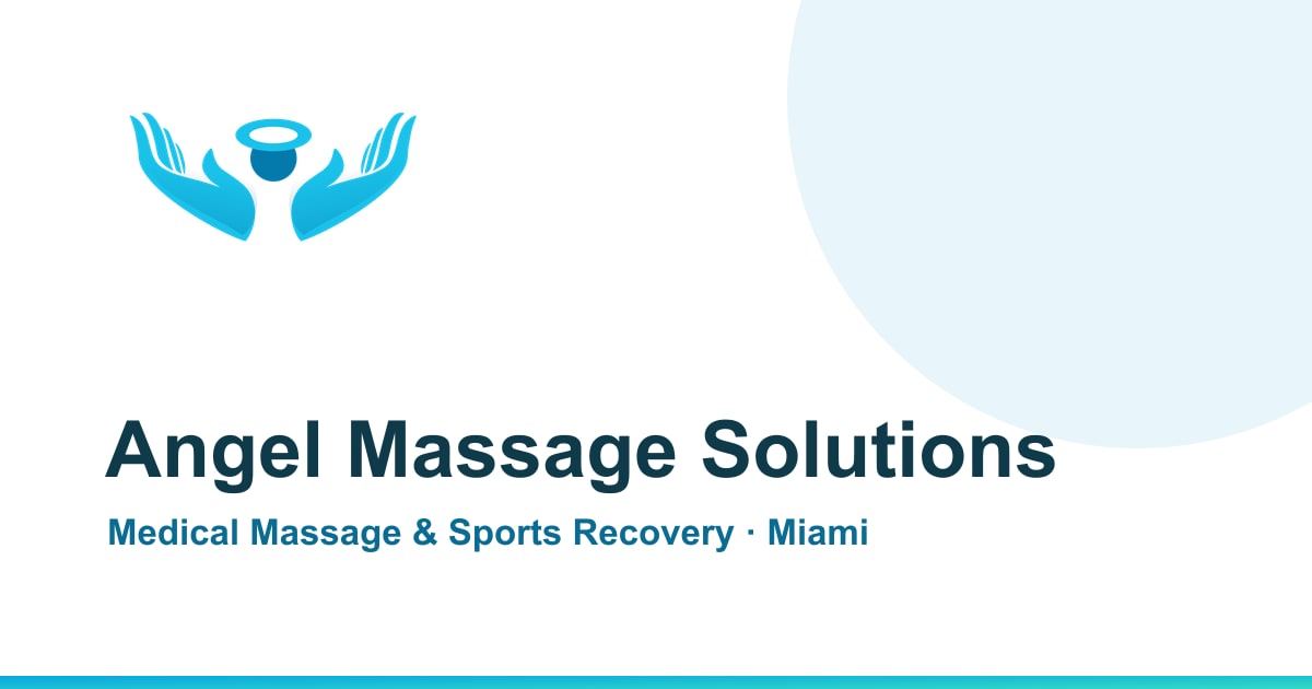Angel Massage Solutions in Miami